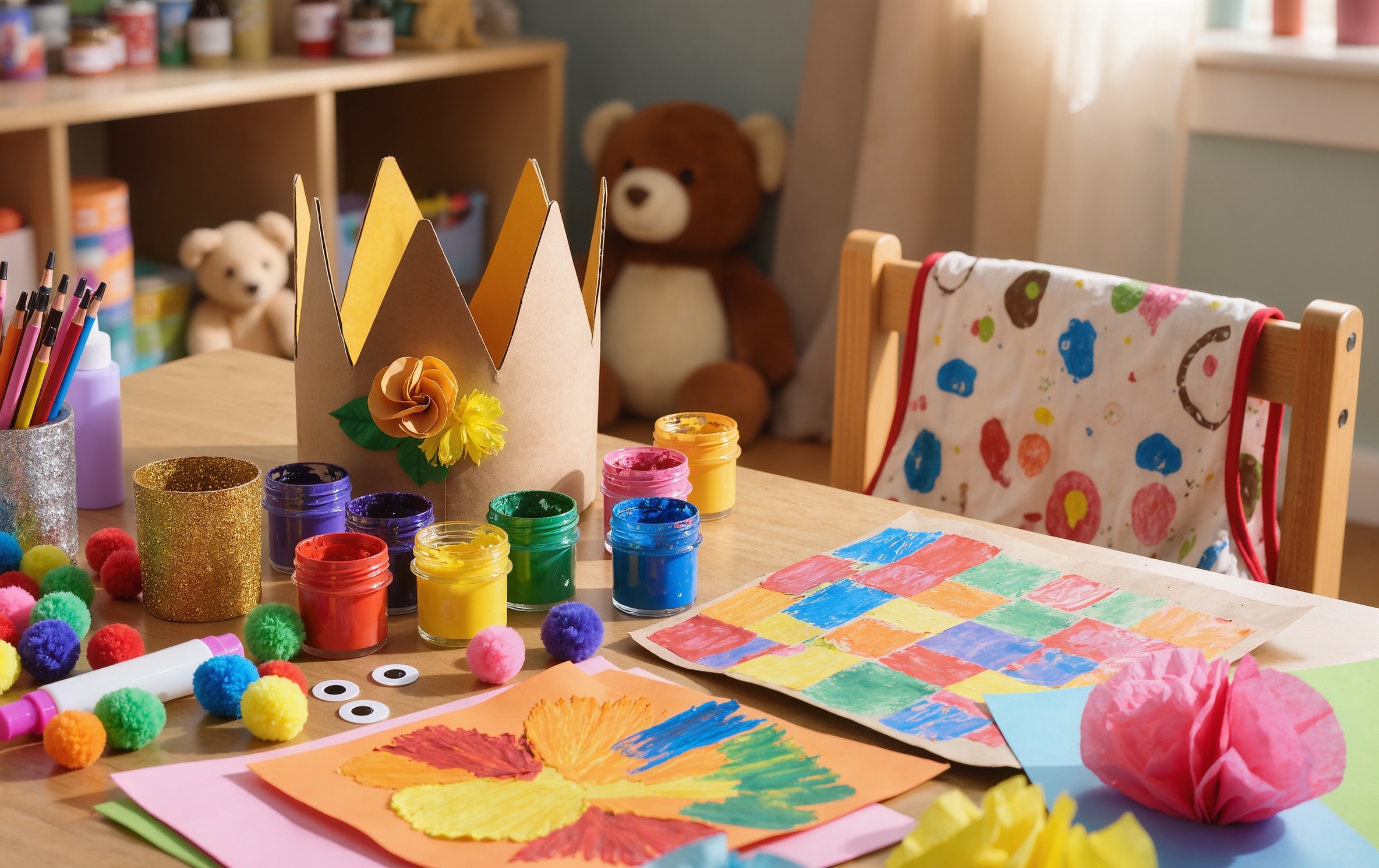 Exemple de site web pour animation enfants
