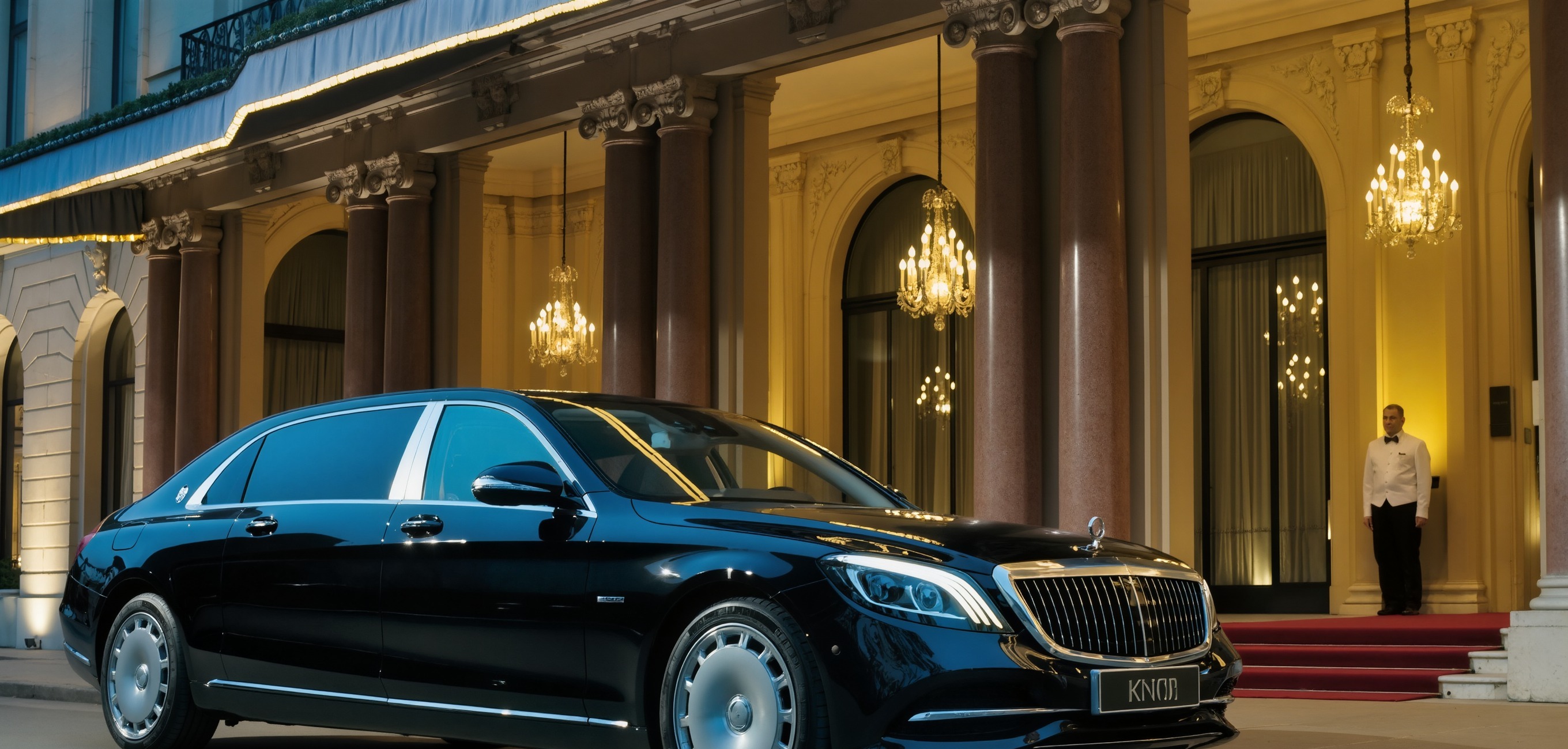 Exemple de site web pour chauffeur privé