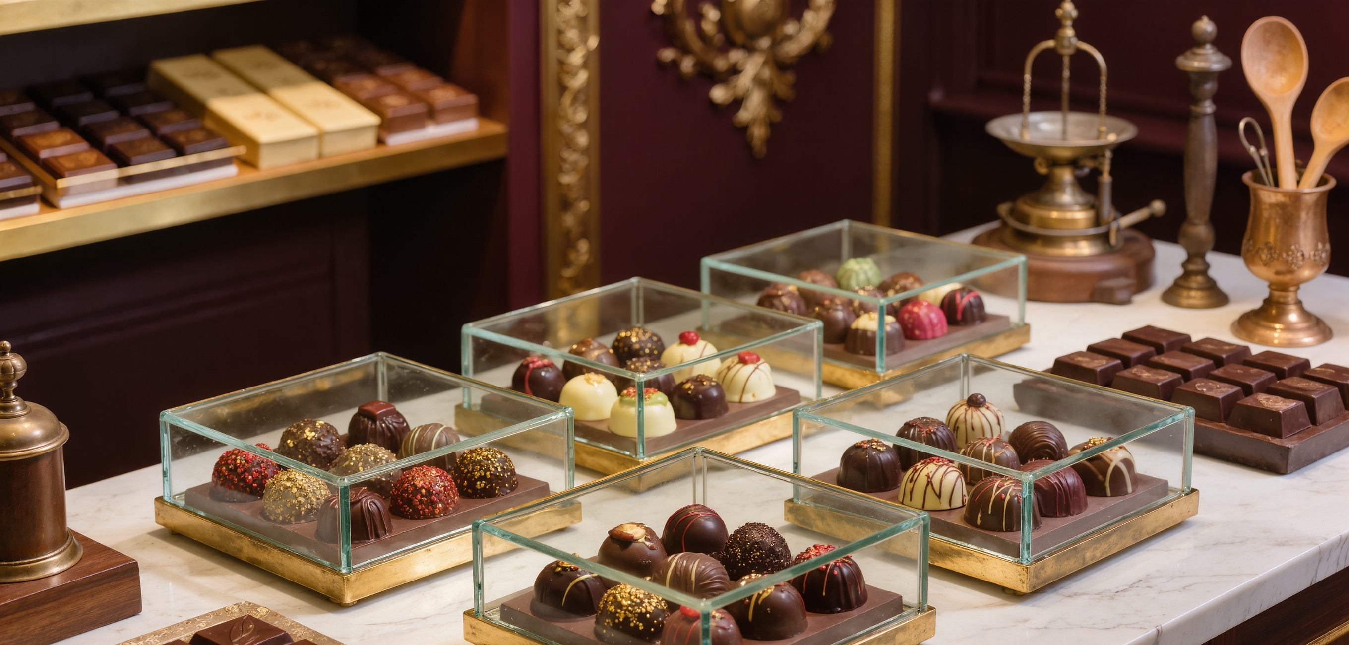 Exemple de site web pour chocolatier