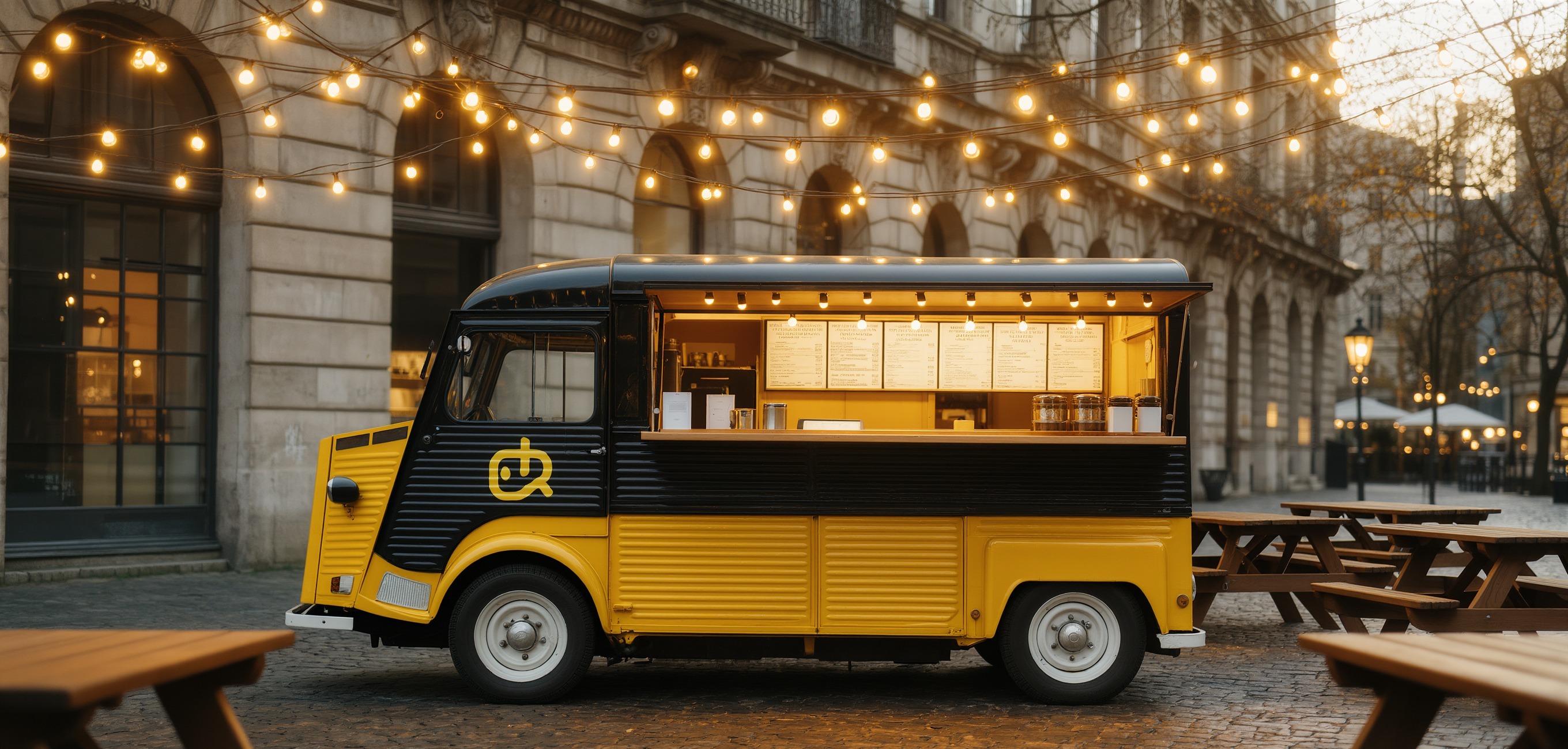 Exemple de site web pour food truck