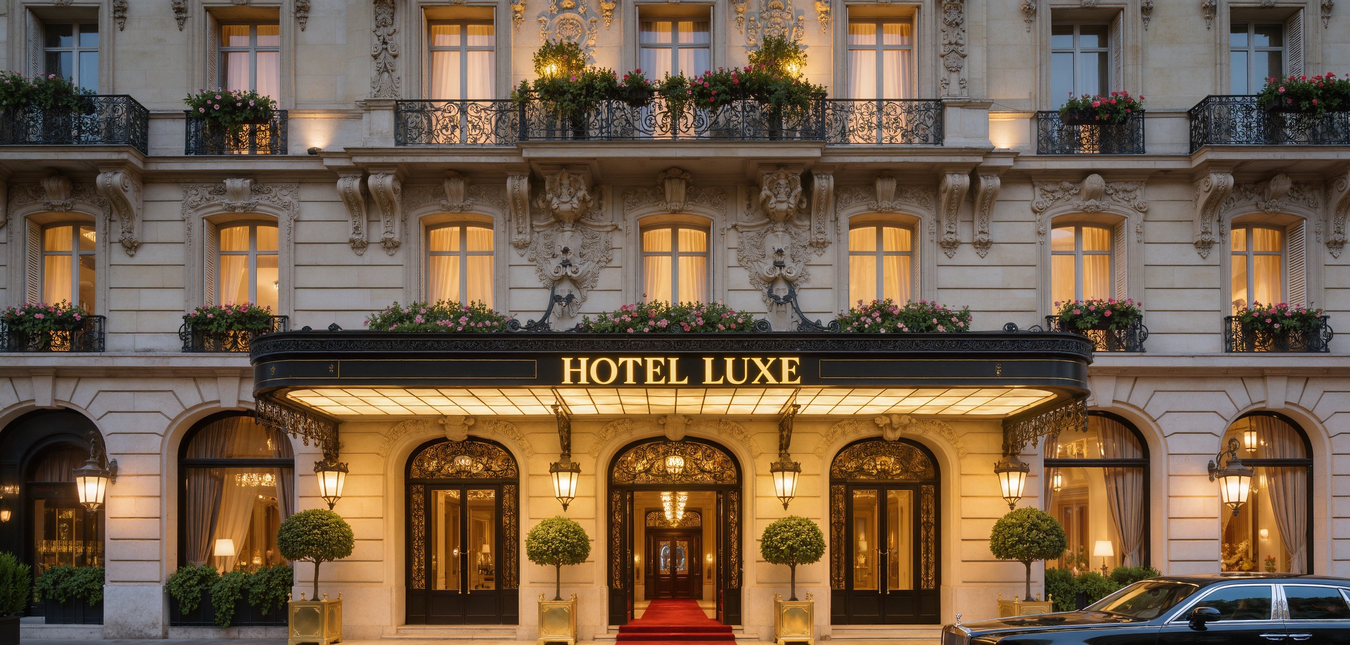 Exemple de site web pour hôtel / chambre d'hôtes