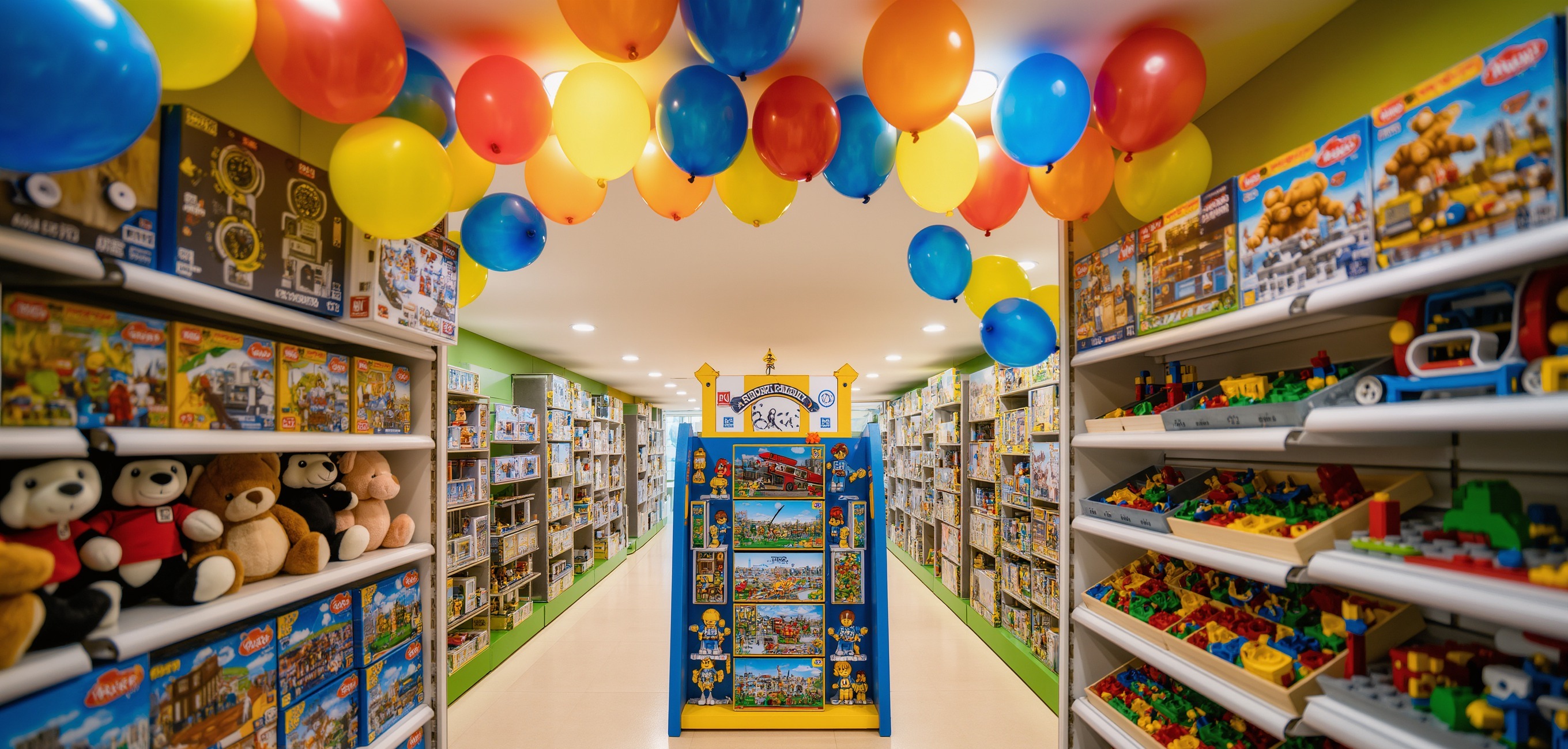 Exemple de site web pour magasin de jouets