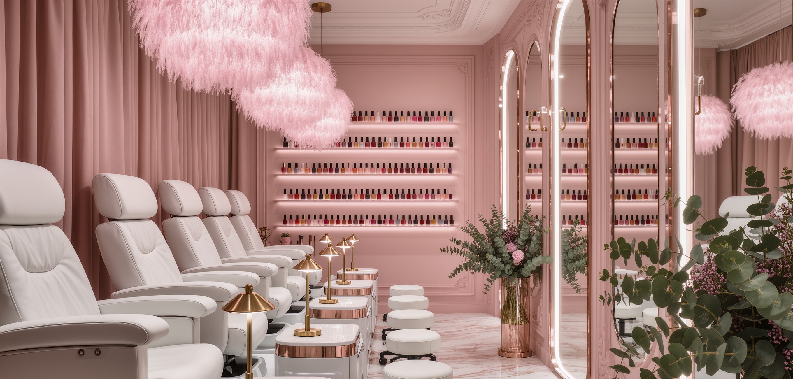 Exemple de site web pour onglerie / nail bar