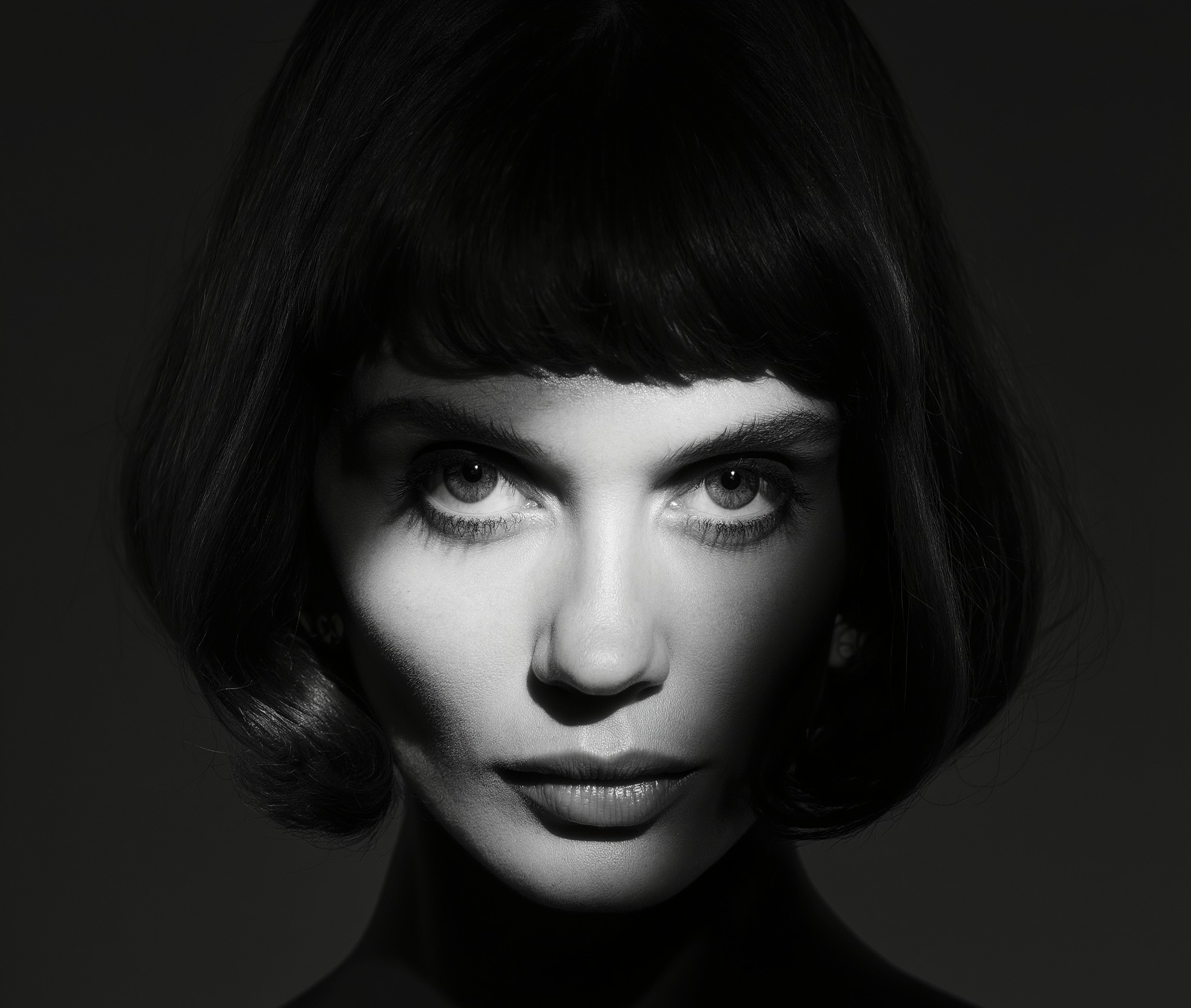 Portrait noir et blanc