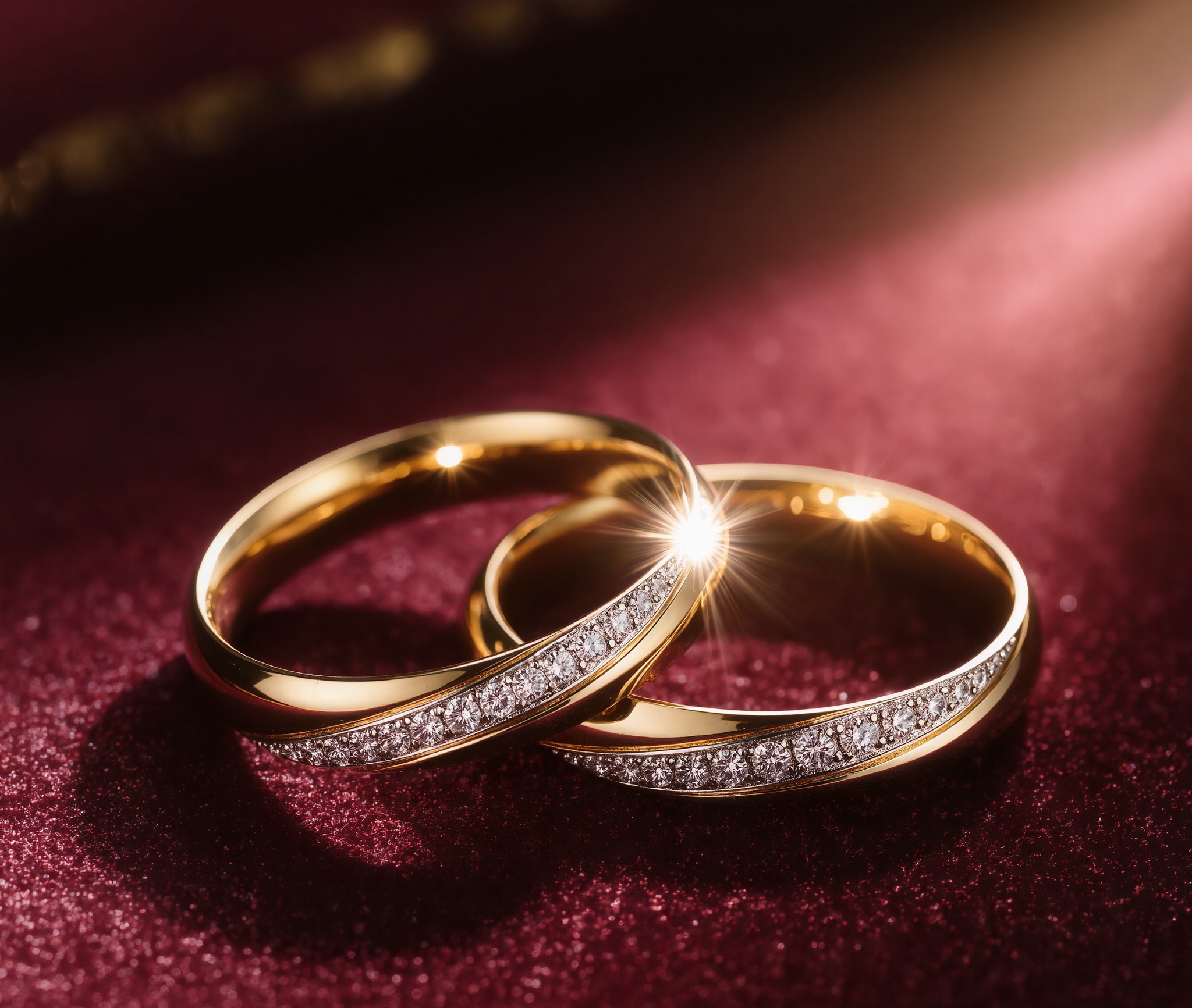 Detail alliance mariage