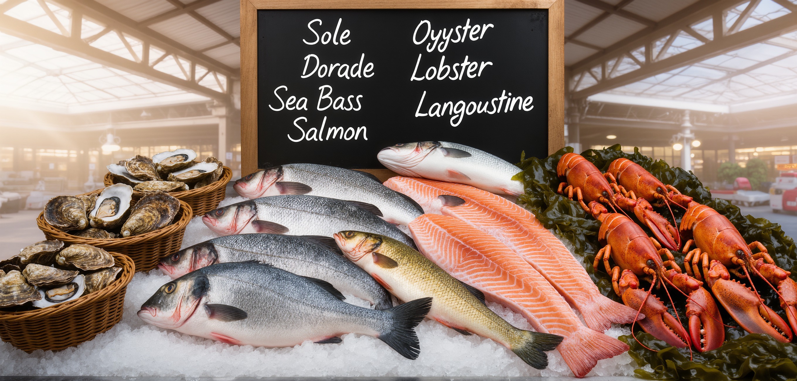Exemple de site web pour poissonnerie
