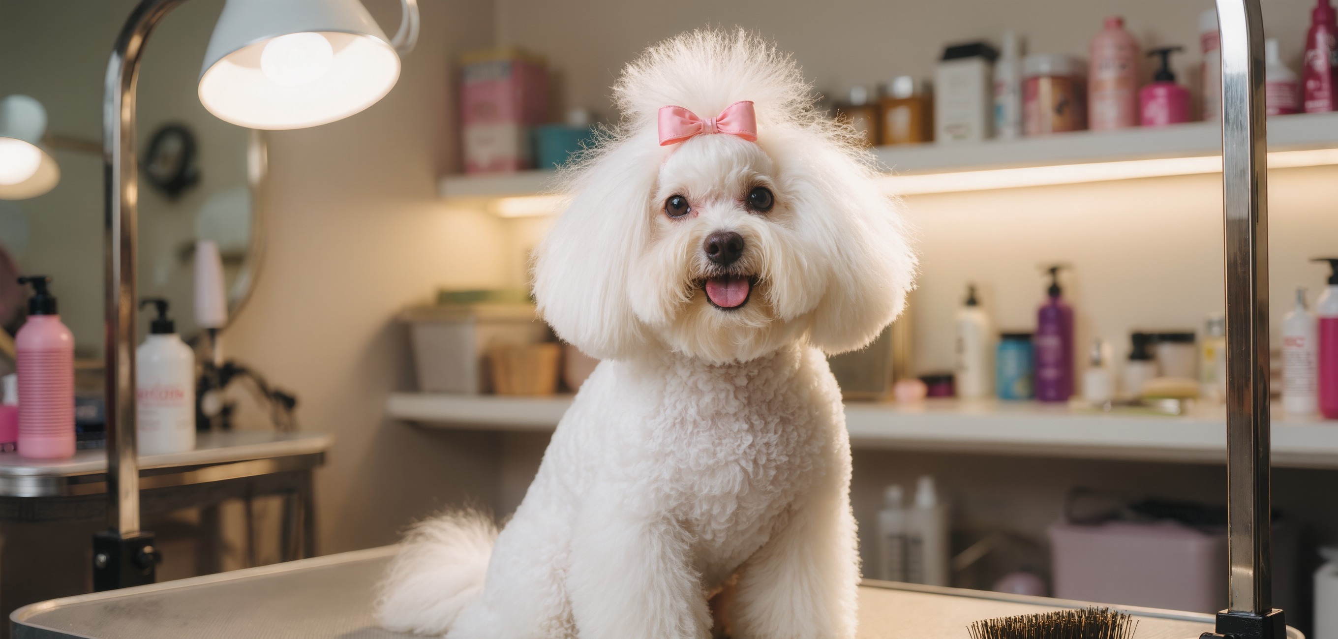Exemple de site web pour toilettage canin